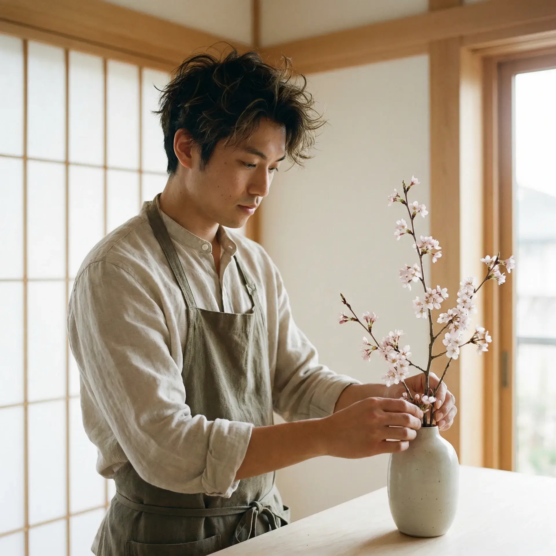 认证花艺师林见山 - 探花