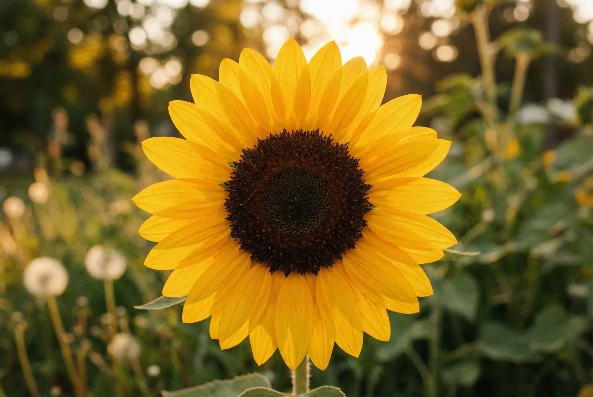 向日葵花语故事配图 - 探花